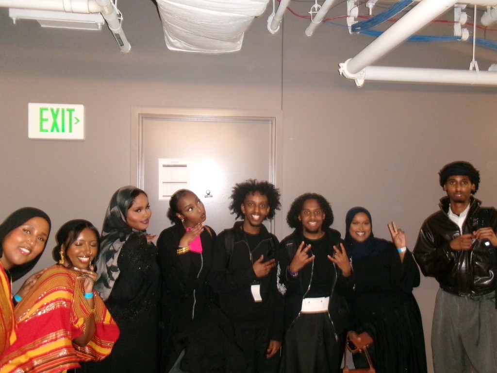 SSA members backstage