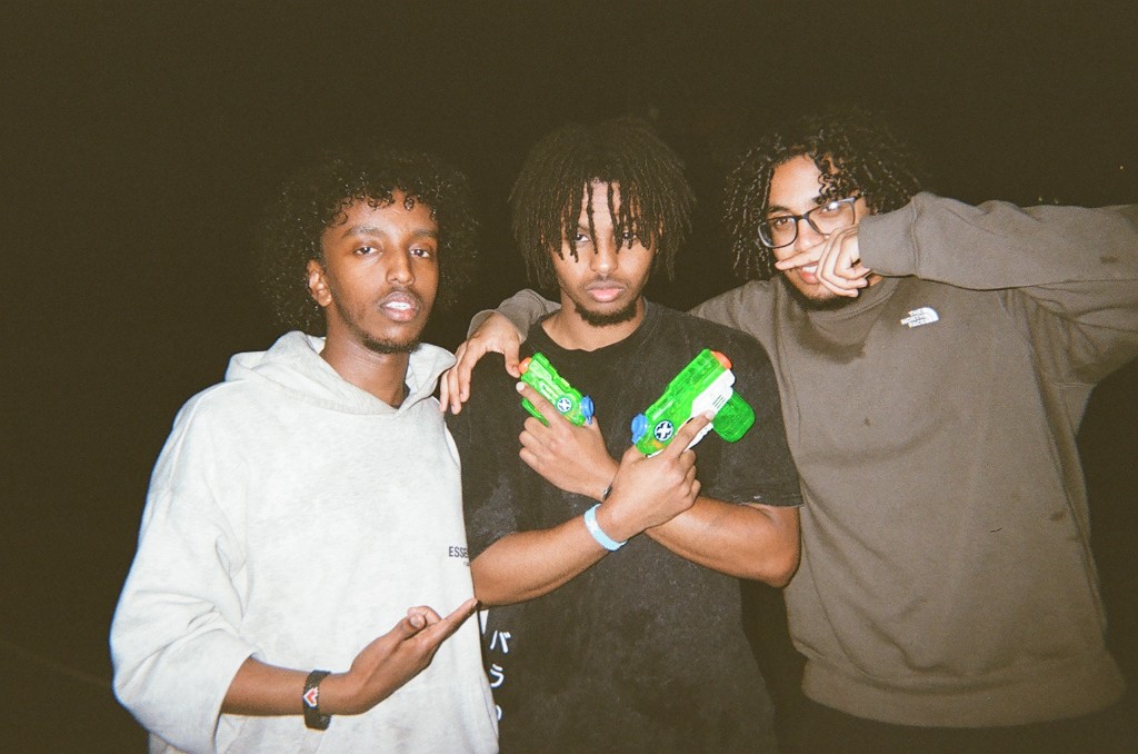 SSA members with water guns