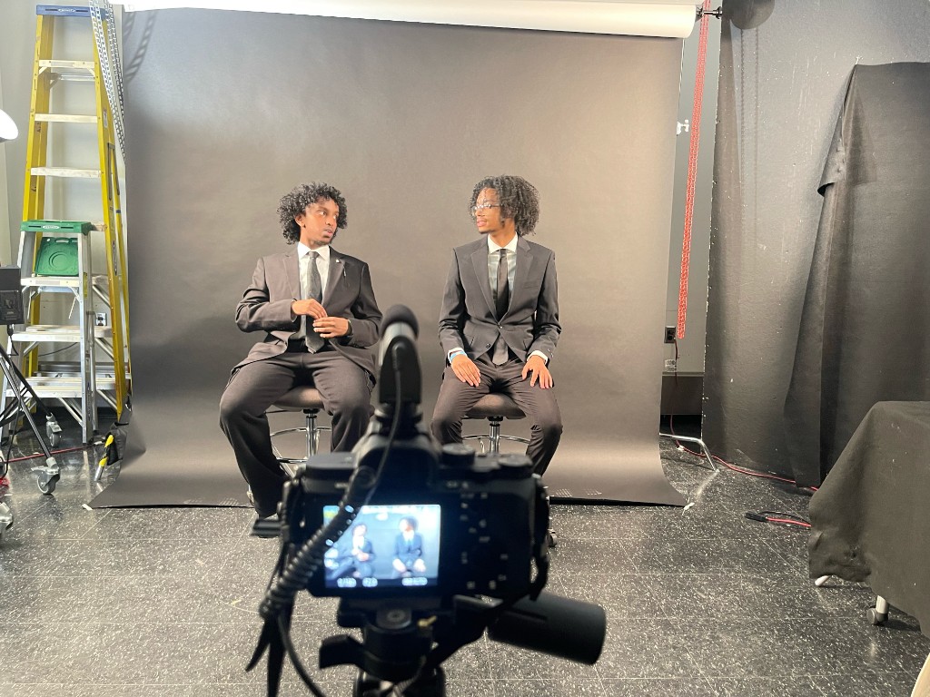SSA members being filmed